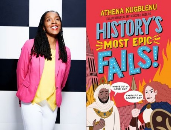 Athena Kugblenu Inspires Pupils with History’s Most Epic Fails